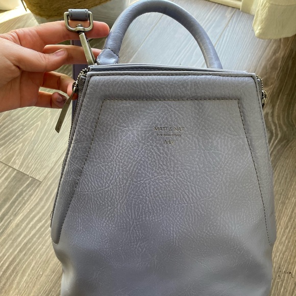 [SOLD] MATT & NAT Lucy Periwinkle Crossbody Bag - Picture 2 of 4